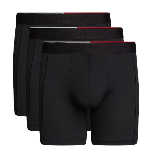 Heren Everyday Micro Boxer Brief 3-Pack Zwart