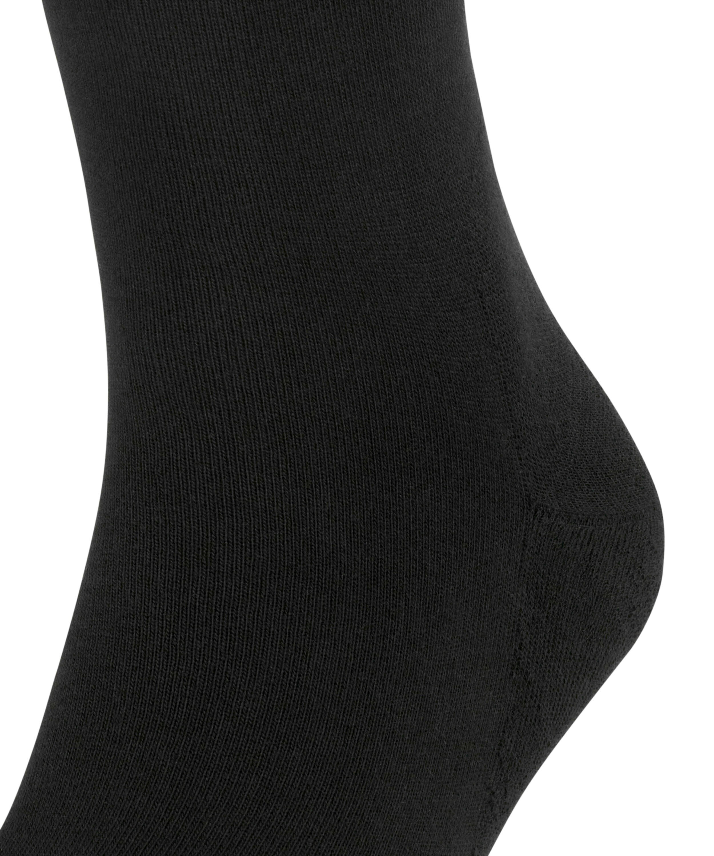 FALKE Unisex Run Sokken Zwart