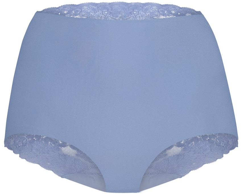Secrets Dames High Waist Met Kant Lavender Blue