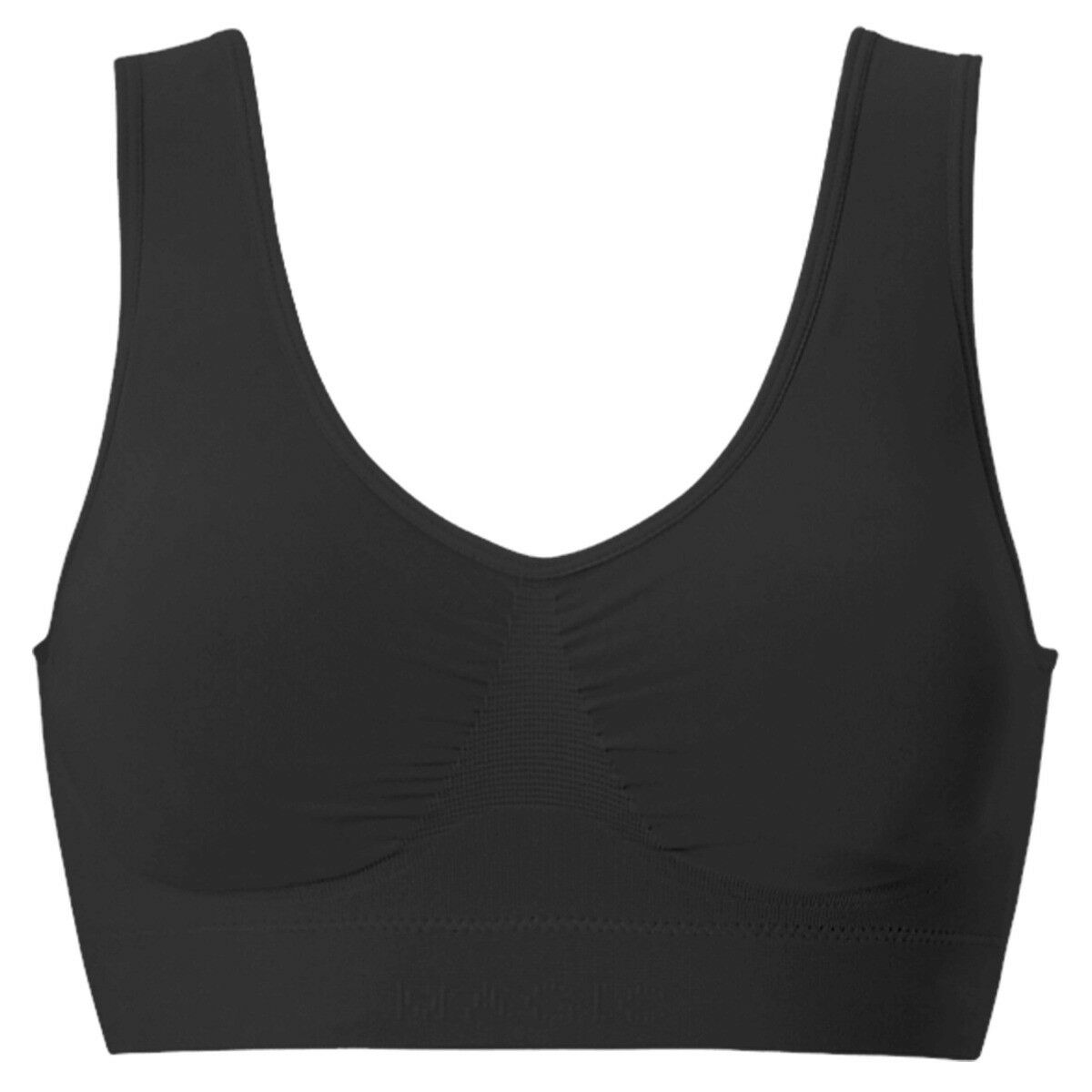Dames Bamboo BH Zwart