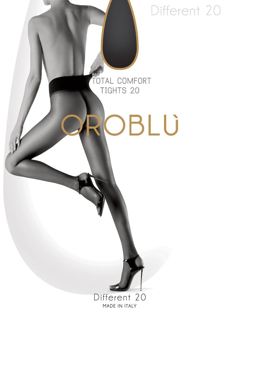 Oroblu Dames Different 20 Panty Black