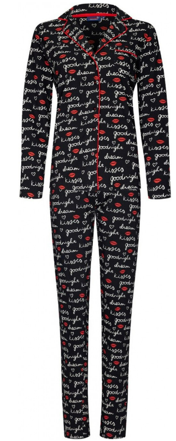 Dames Pyjama Black