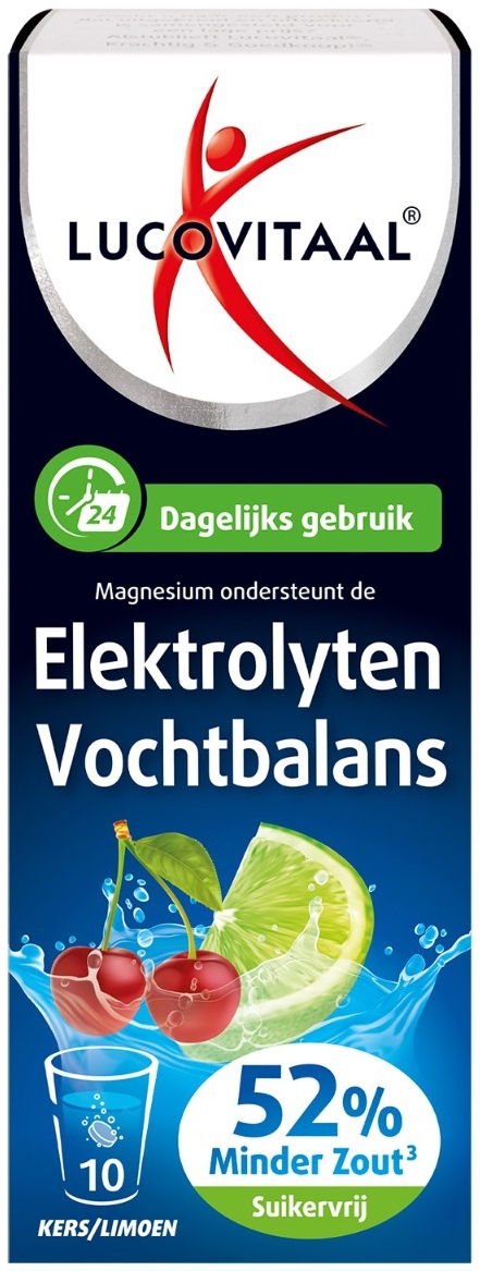Lucovitaal Elektrolyten Vochtbalans 10 bruistabletten