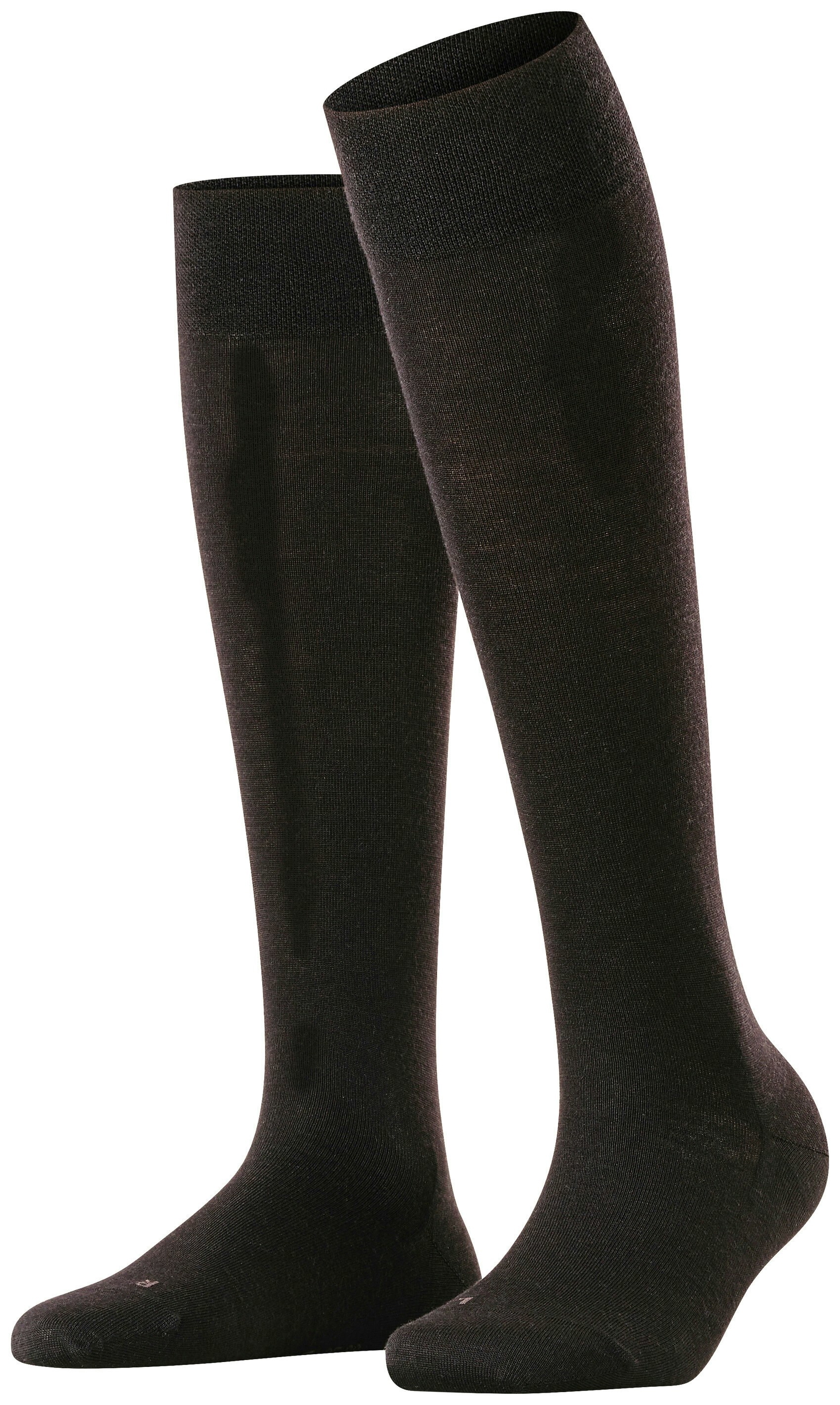 FALKE Dames Sensitive Berlin Kniekousen Zwart