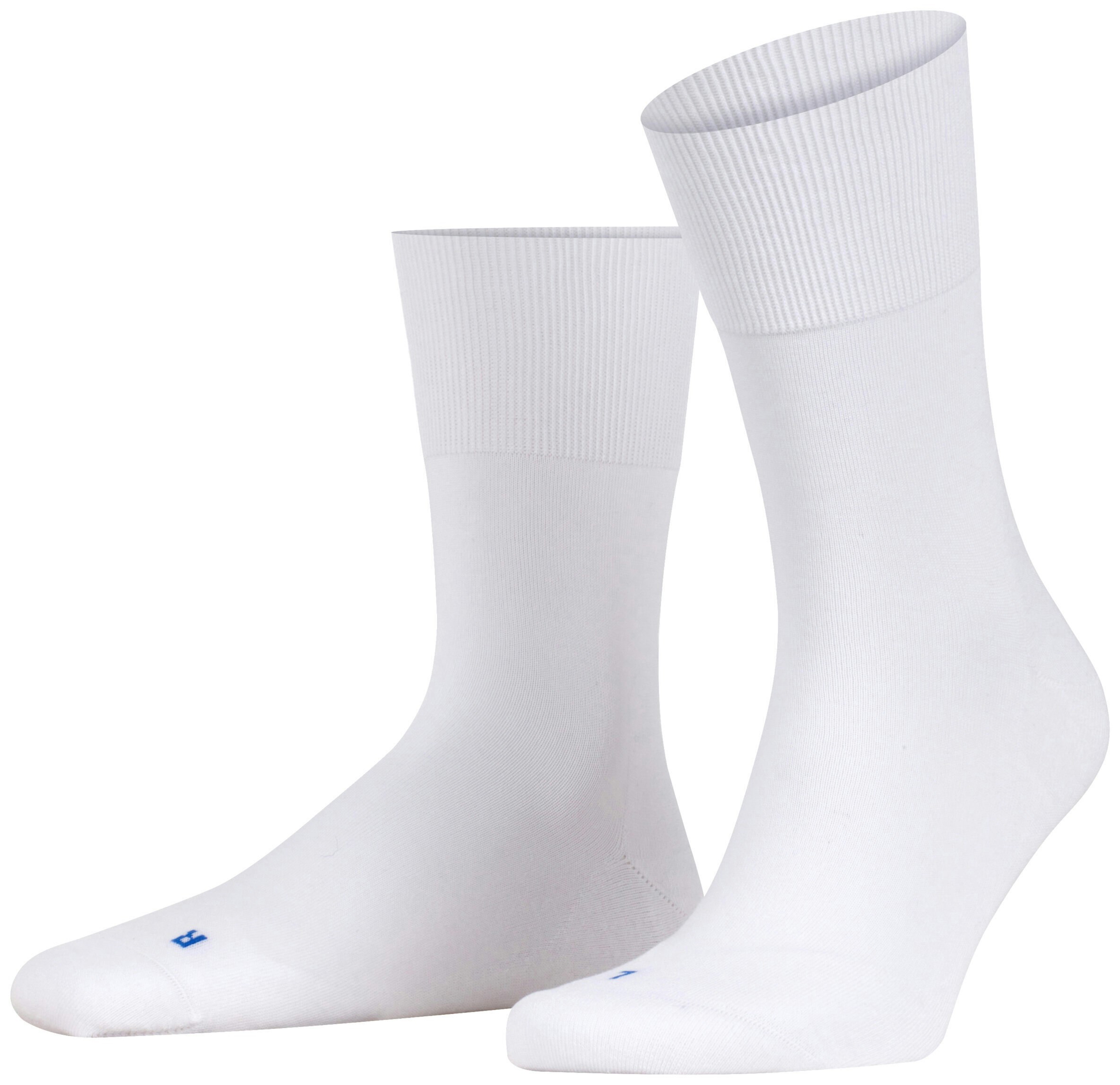 FALKE Unisex Run Sokken Weiß