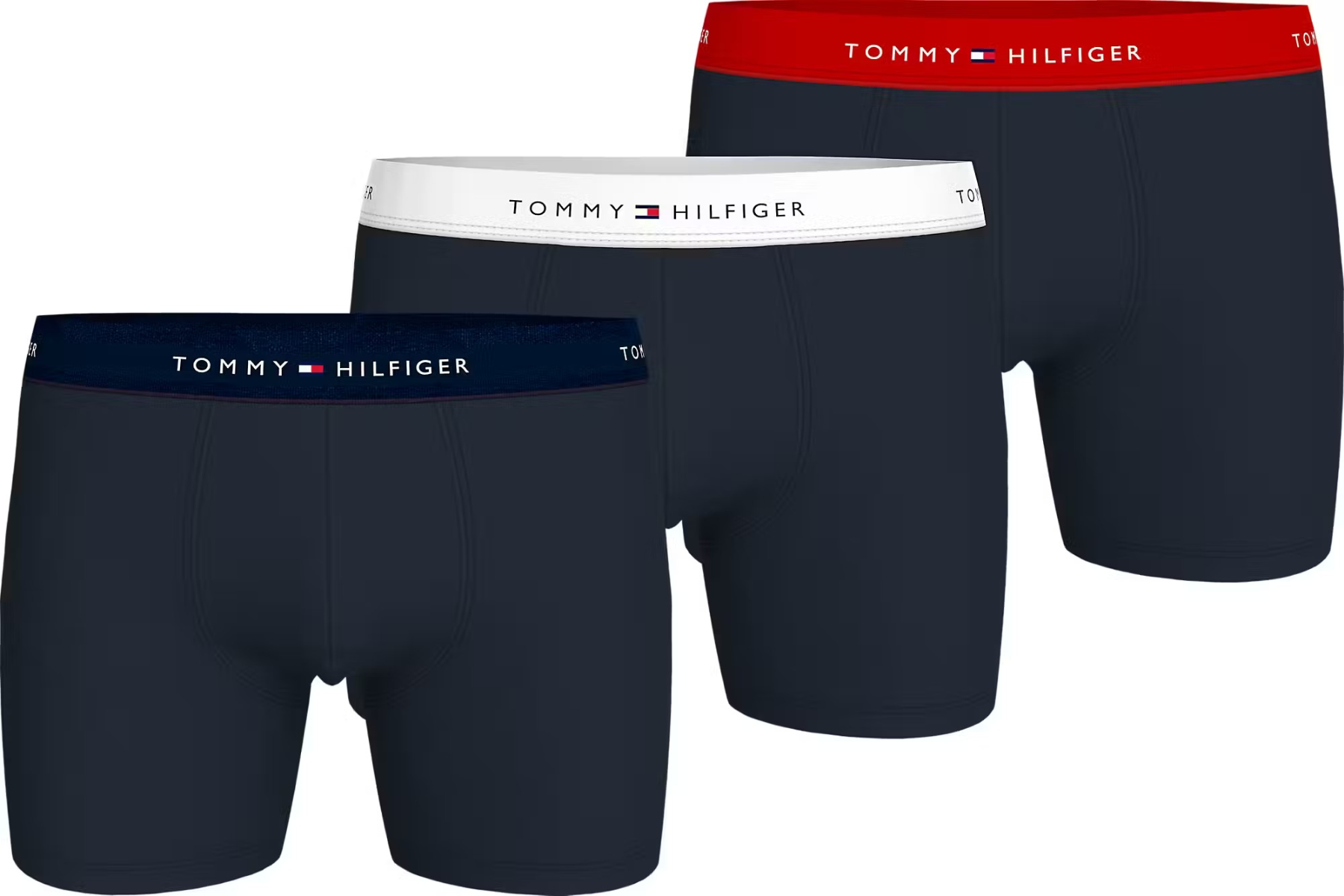 Heren Signature Boxershorts 3-Pack Black/White