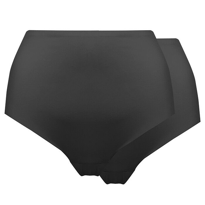 Dames Slip 2-Pack Zwart