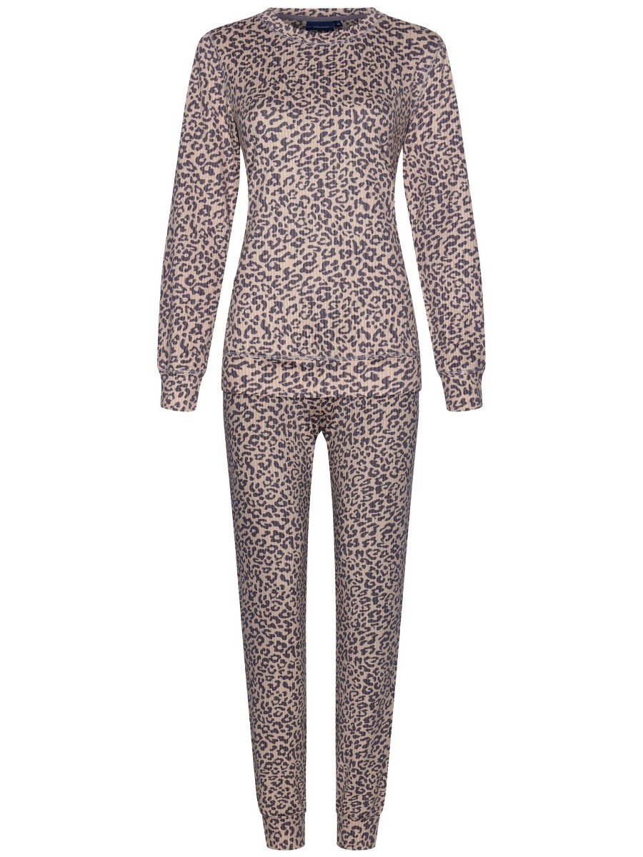 Dames Pyjama Dark Grey