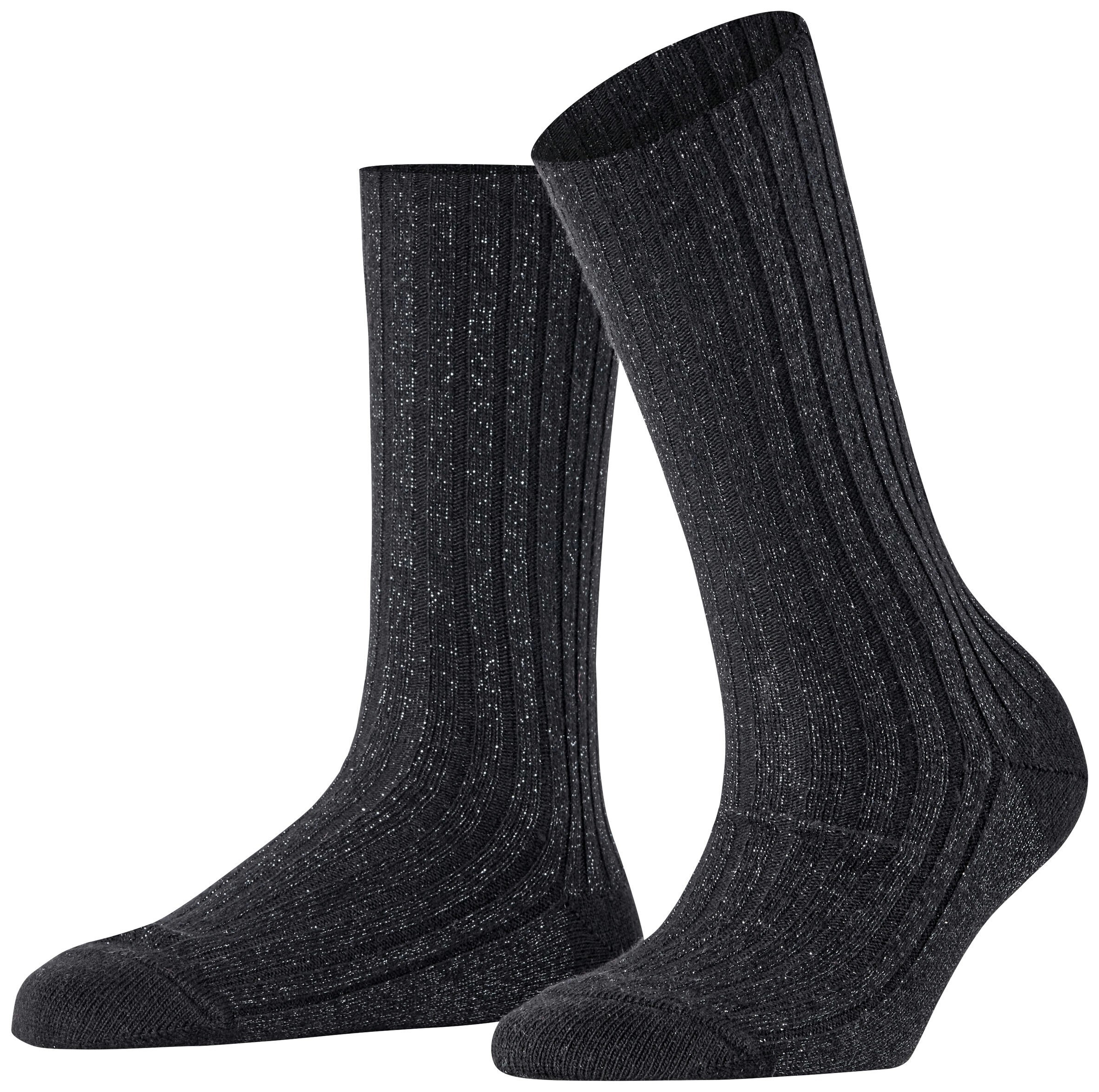 Dames Cosy Wool Special Edition Bootsokken Zwart