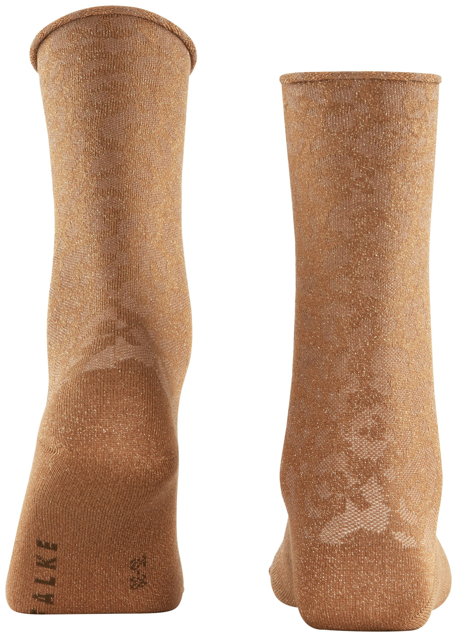 FALKE Dames Shiny Special Edition Geel