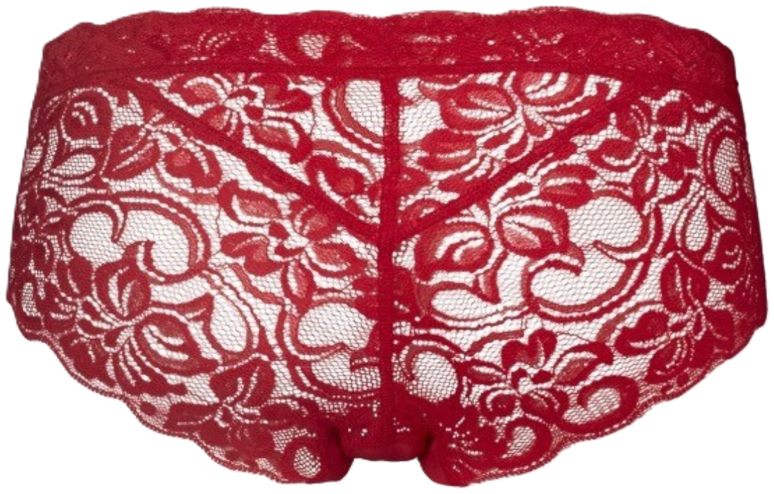 Ten Cate Dames Secrets Hipster Lace Cherry Burgundy