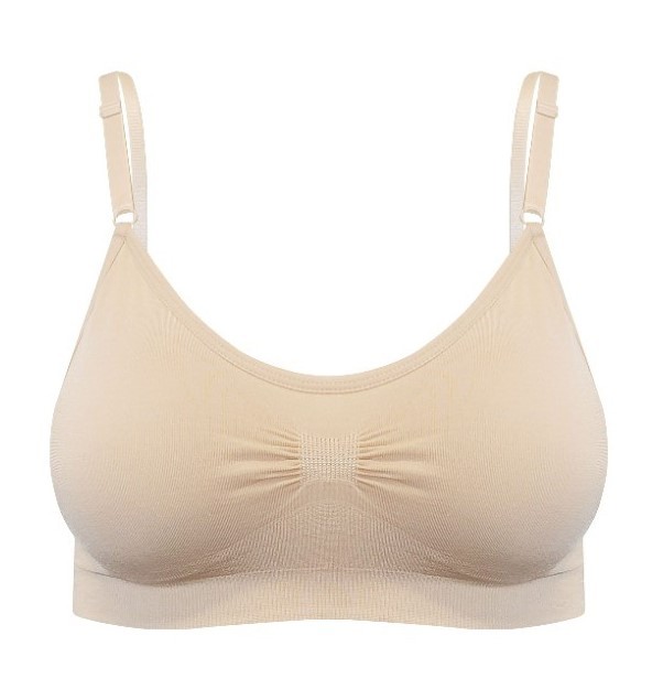 Dames Perfect Bra Spaghetti Straps Latte