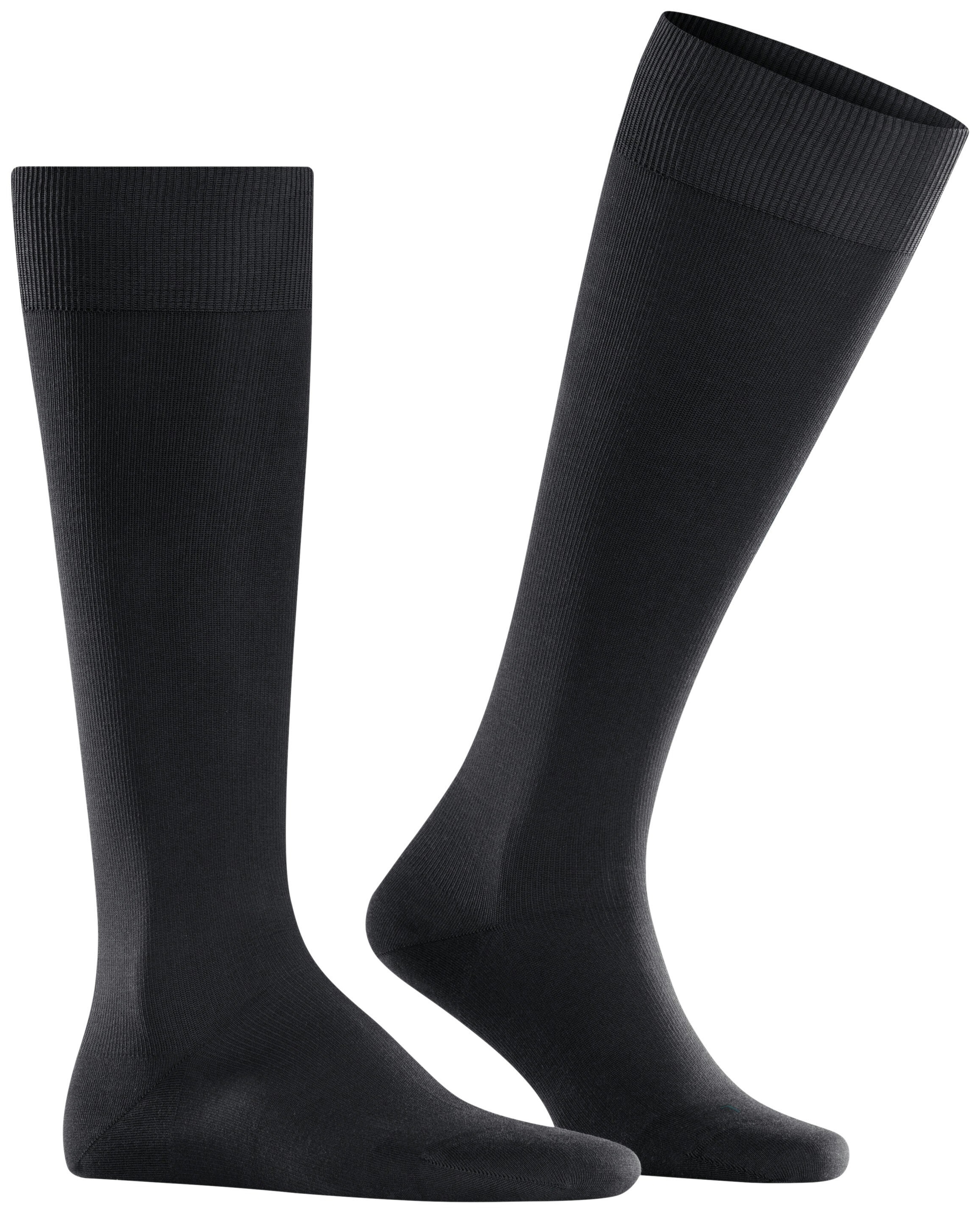 FALKE Heren Energizing Cotton Kniekousen Black