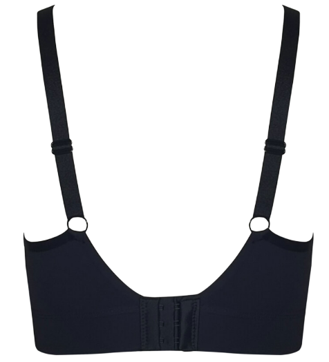 Dames Mama Sheer Bralette Black