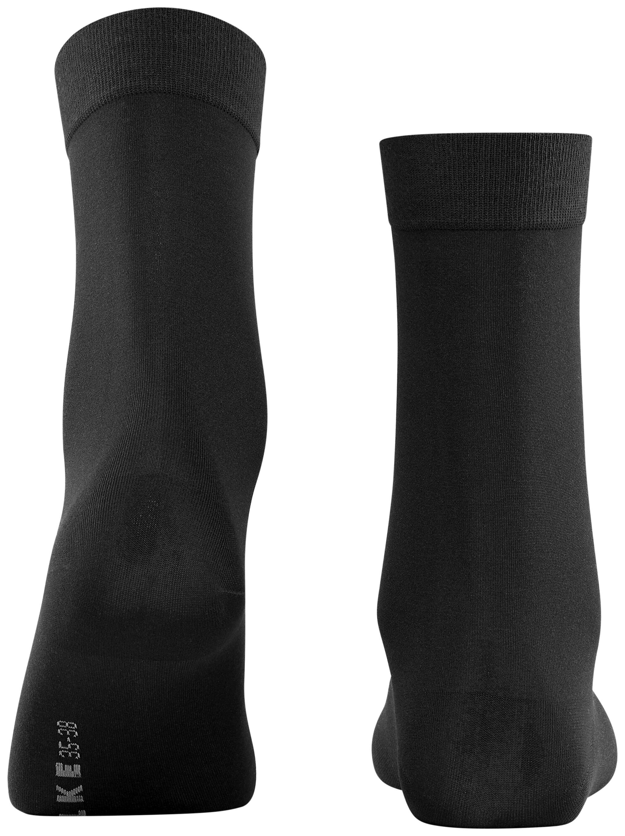 FALKE Dames Cotton Touch Sokken Zwart