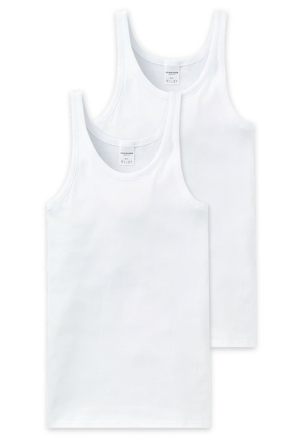 Essentials Heren Shirt 2-Pack Wit