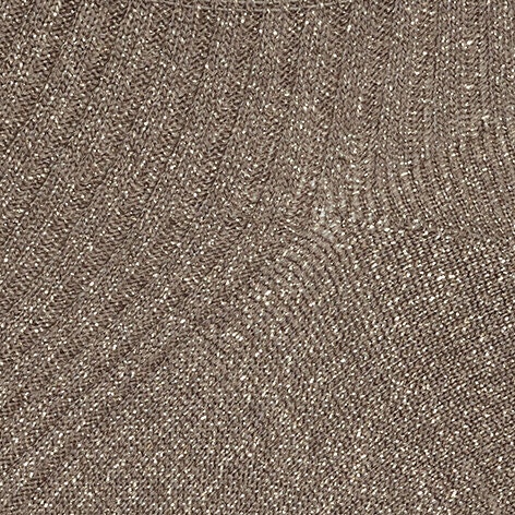 FALKE Dames Shiny Rib Sneakersokken Grijs