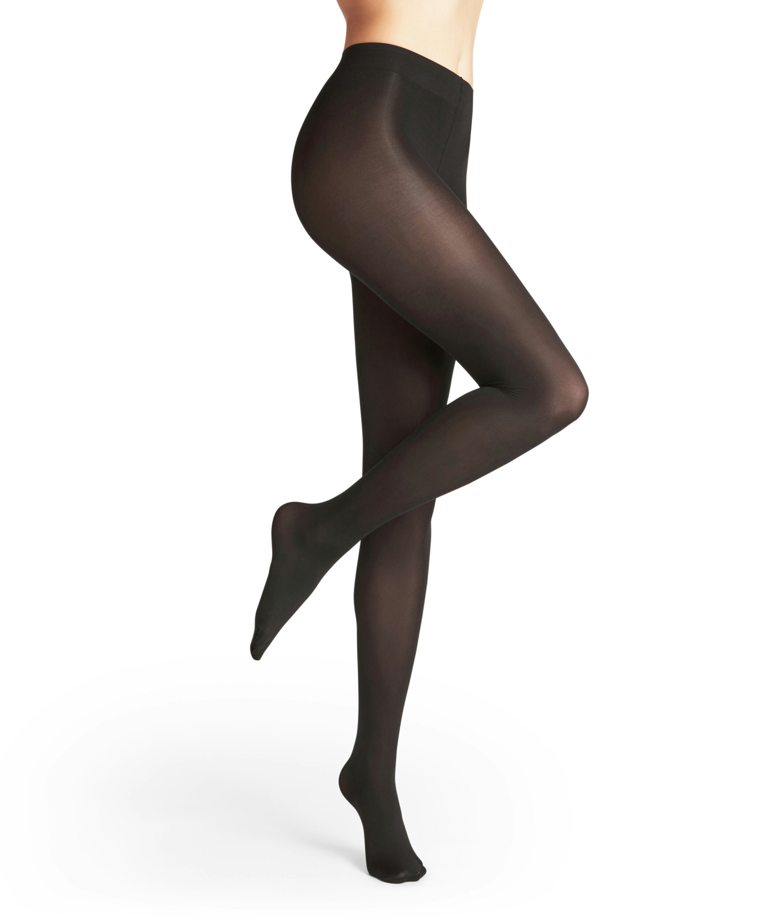 FALKE Dames Zijdezacht 40 DEN Panty Zwart