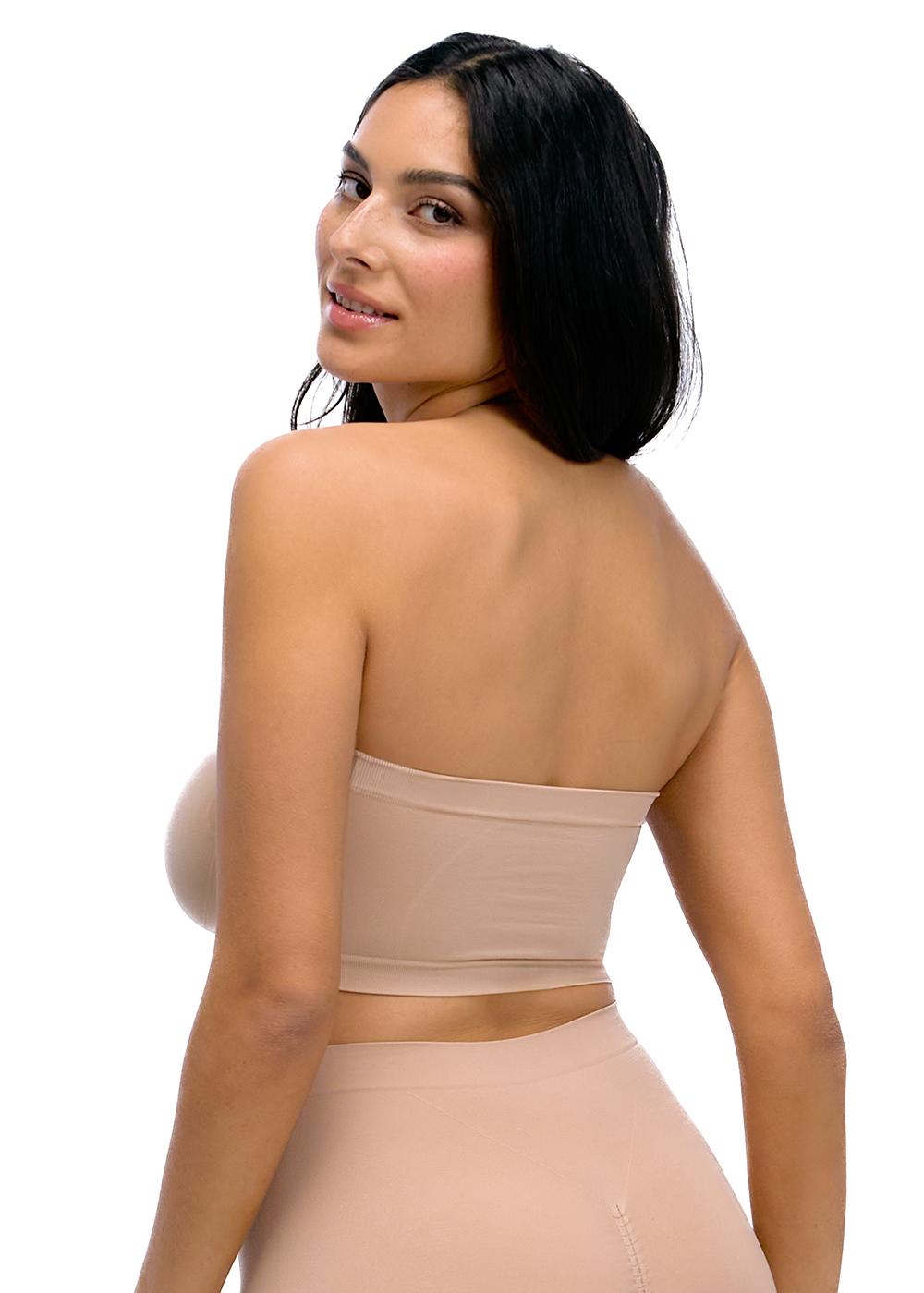 MAGIC Bodyfashion Dames Bandeau Bh Cappuccino