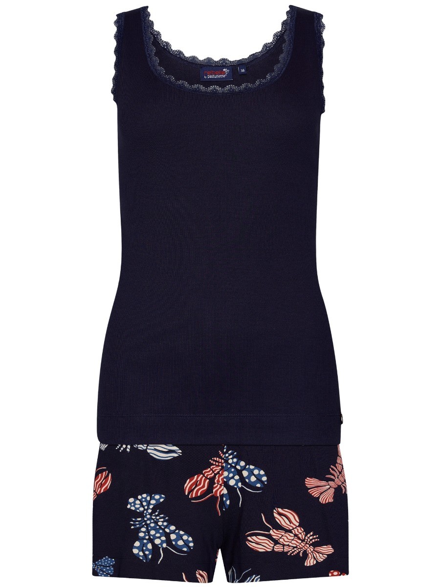 Dames Shortama Dark Blue