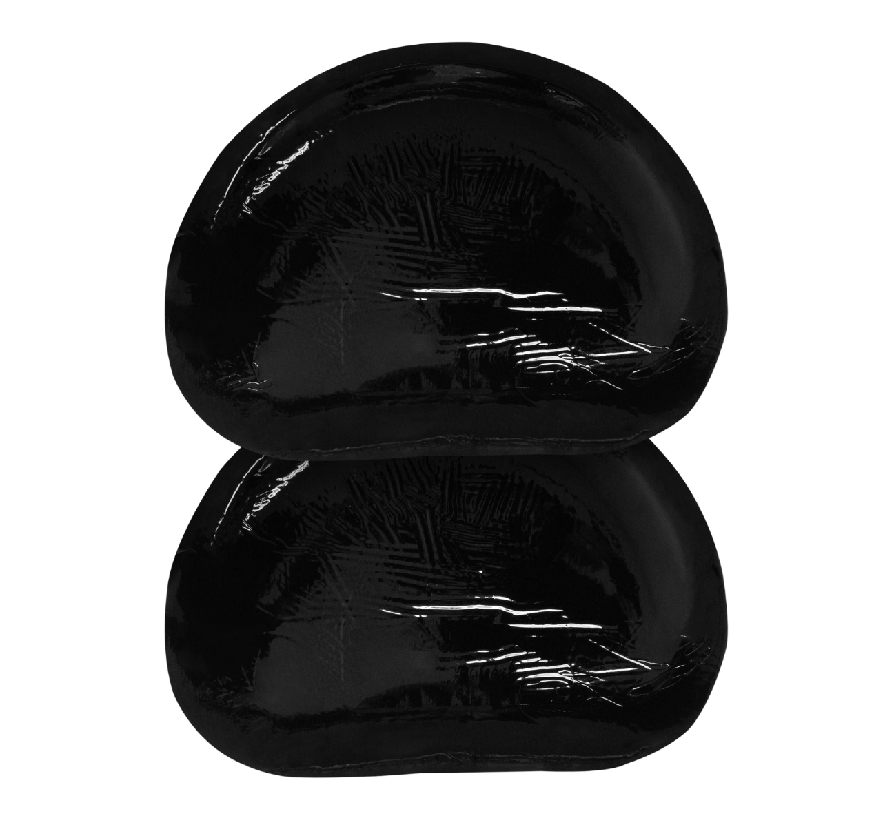 Dames Double Sticky Demi Push-Up Black