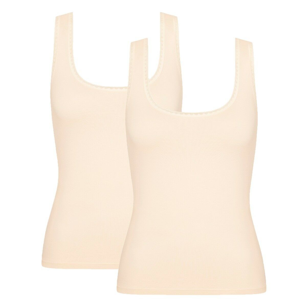 Go Dames Tanktop 2-Pack Fresh Powder