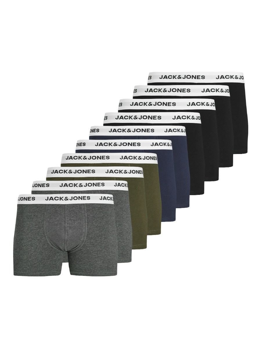 Heren Jacbasic Boxershorts 10-Pack Forest Night