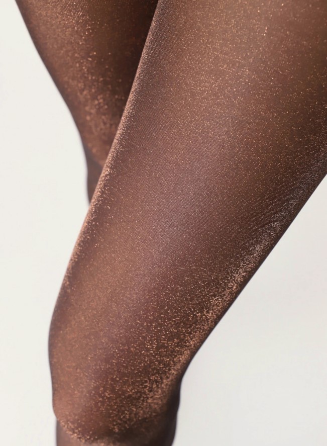 Oroblu Dames Diamonds 40 Panty Bronze