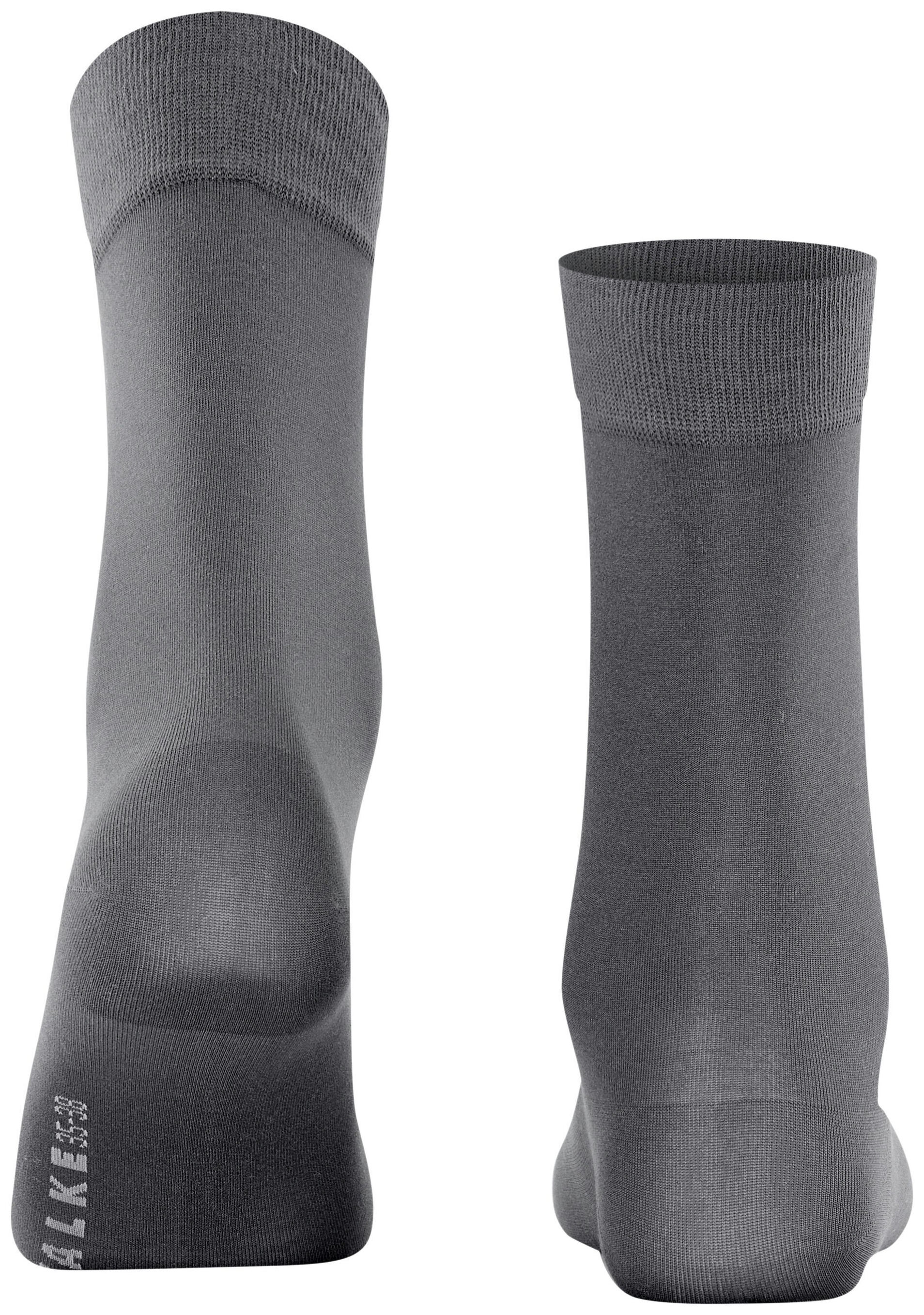 FALKE Dames Cotton Touch Sokken Platinum