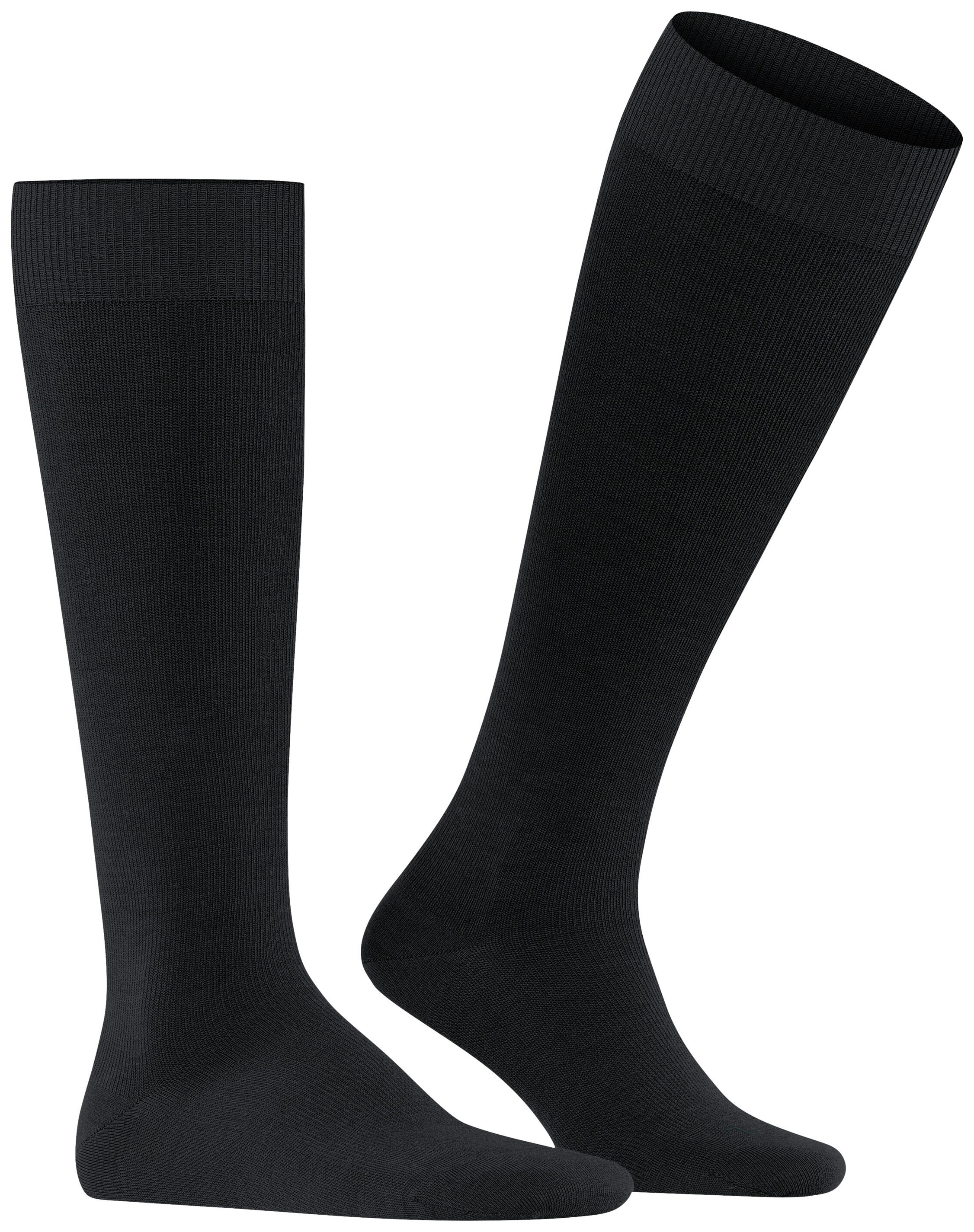 FALKE Heren Energizing Wool Kniekousen Black