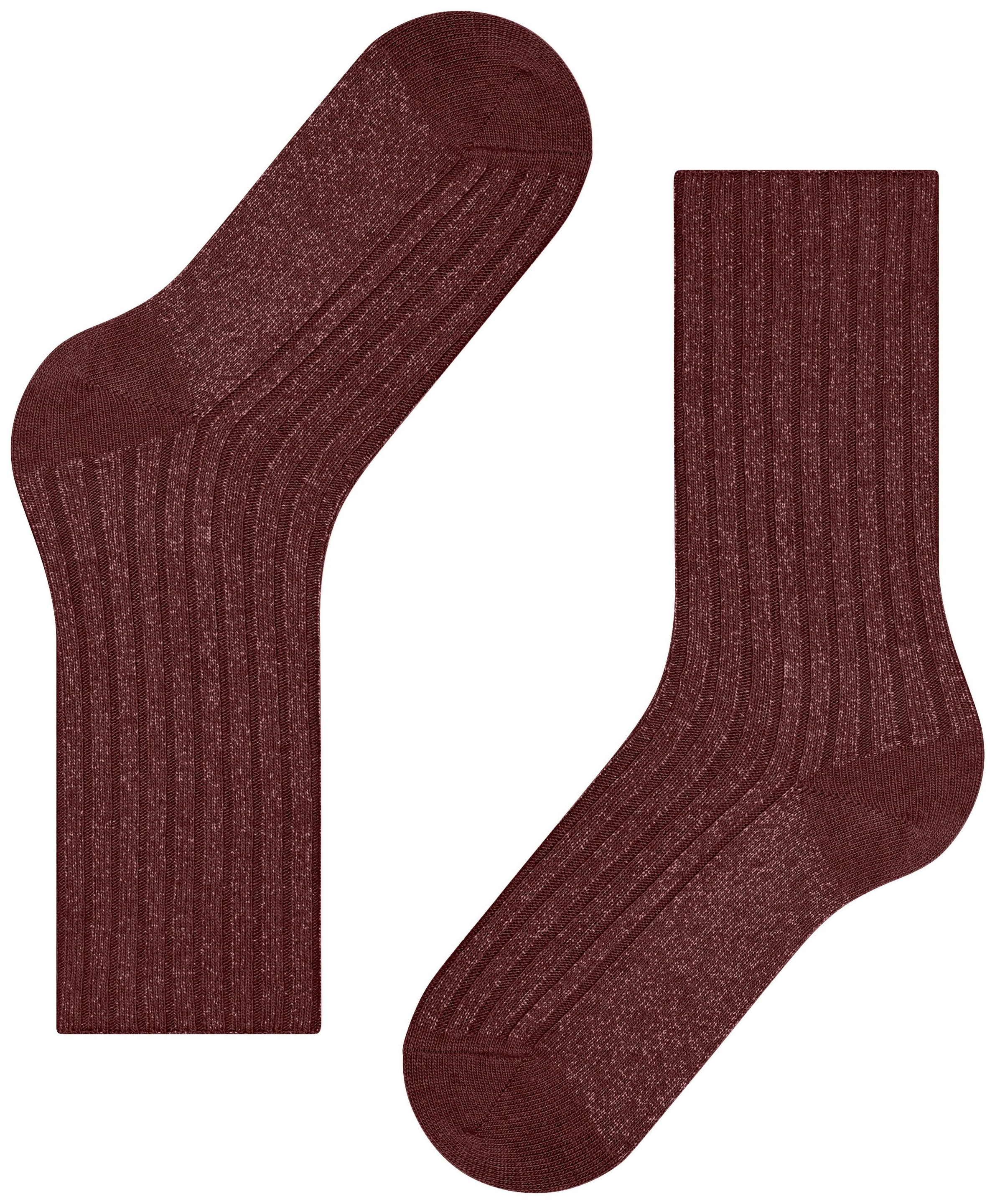 FALKE Dames Cosy Wool Special Edition Bootsokken Bruin