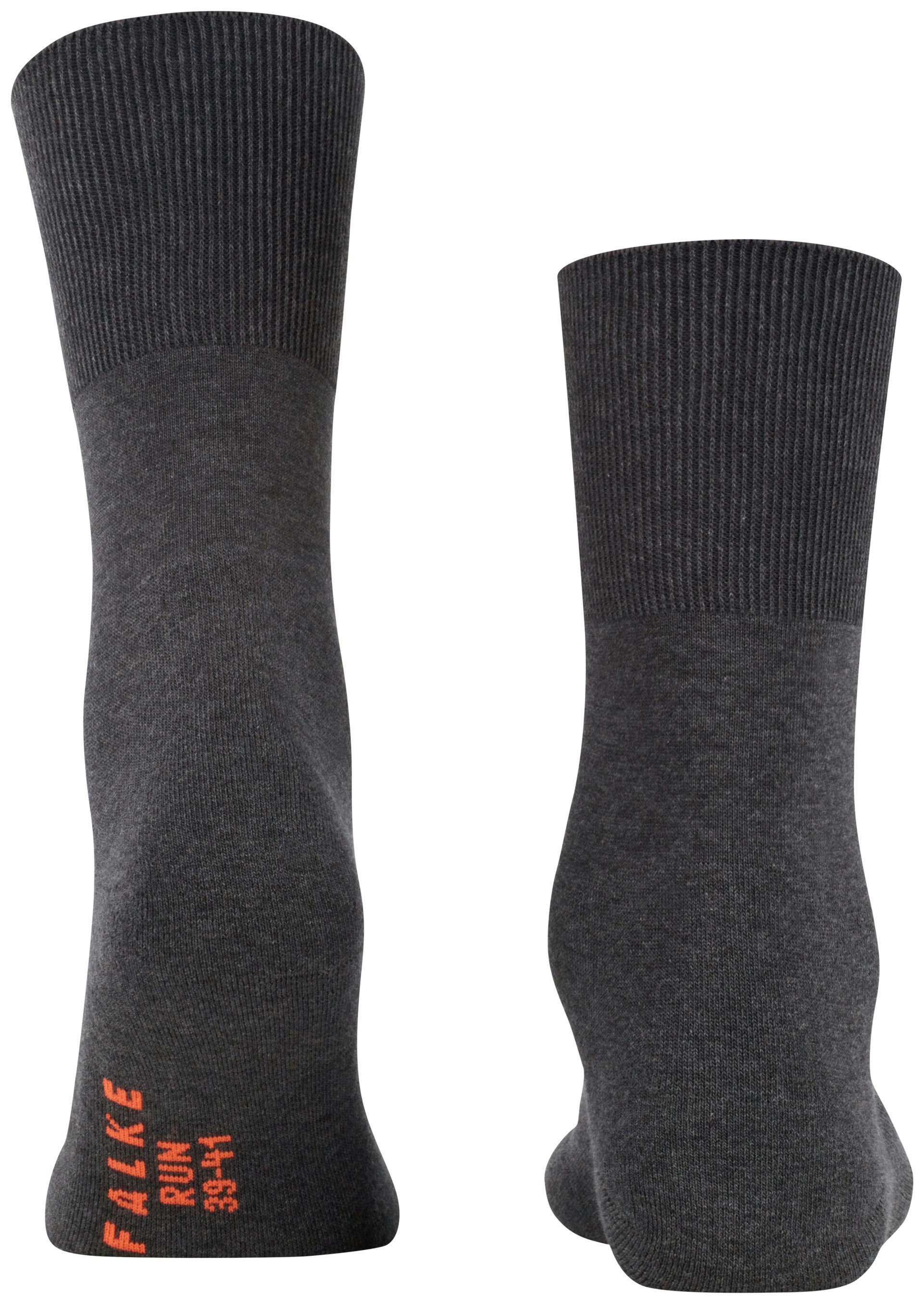 FALKE Unisex Run Sokken Donker Grijs