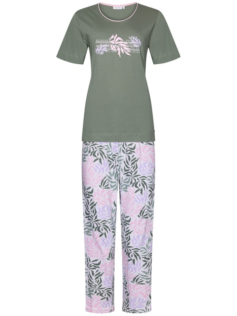 Dames Pyjama Dark Green