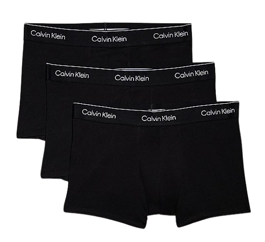 Modern Cotton Stretch Heren Boxershorts 3-Pack Black