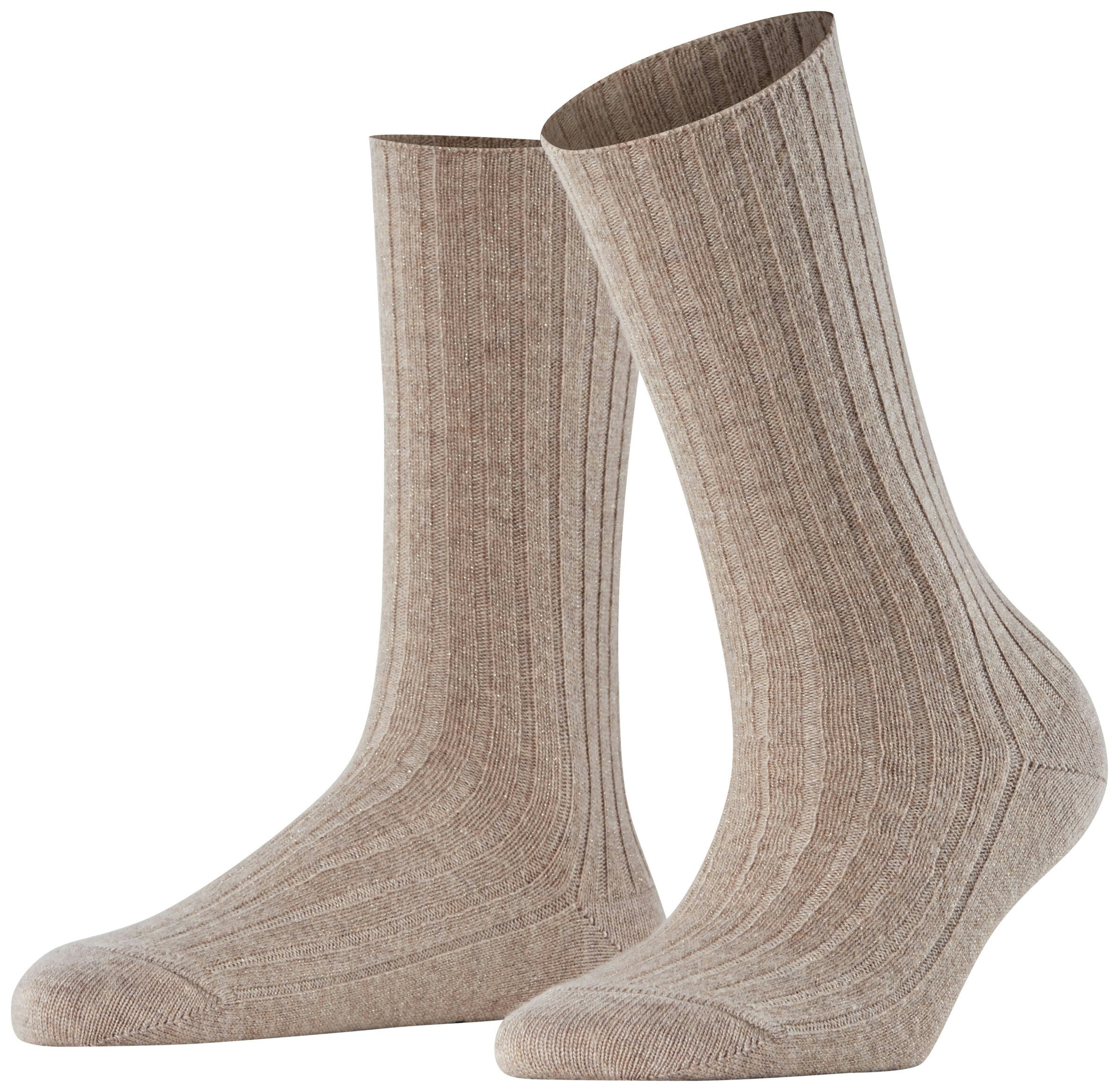 Dames Cosy Wool Special Edition Bootsokken Beige