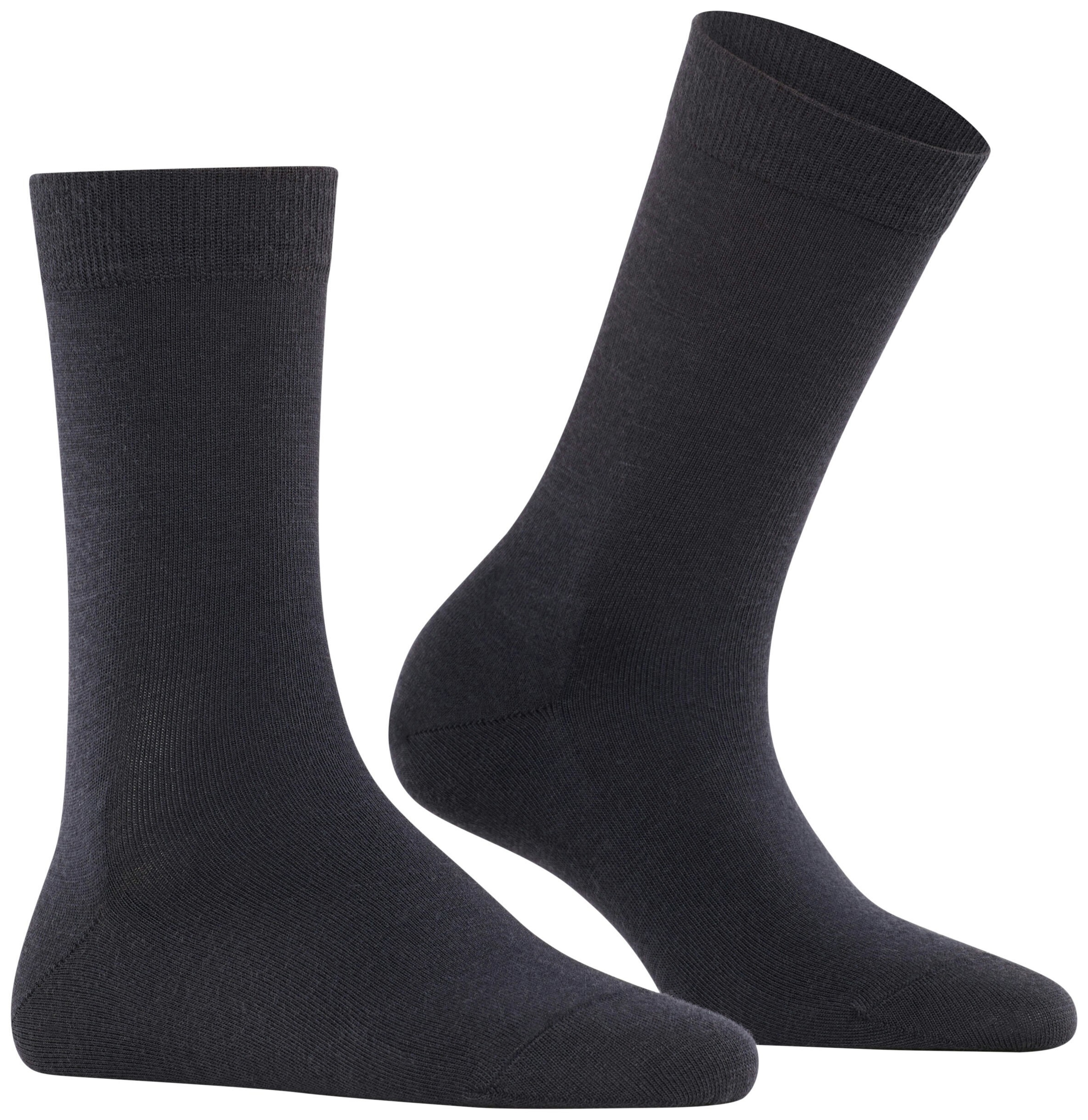 FALKE Dames Softmerino Sokken Blauw