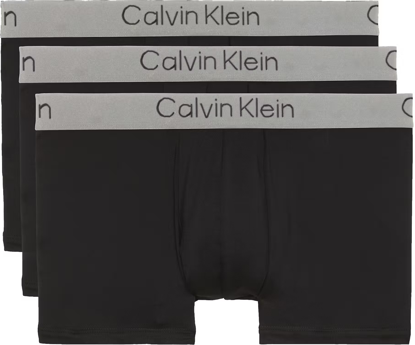 Heren Micro Stretch Boxershorts 3-Pack Black