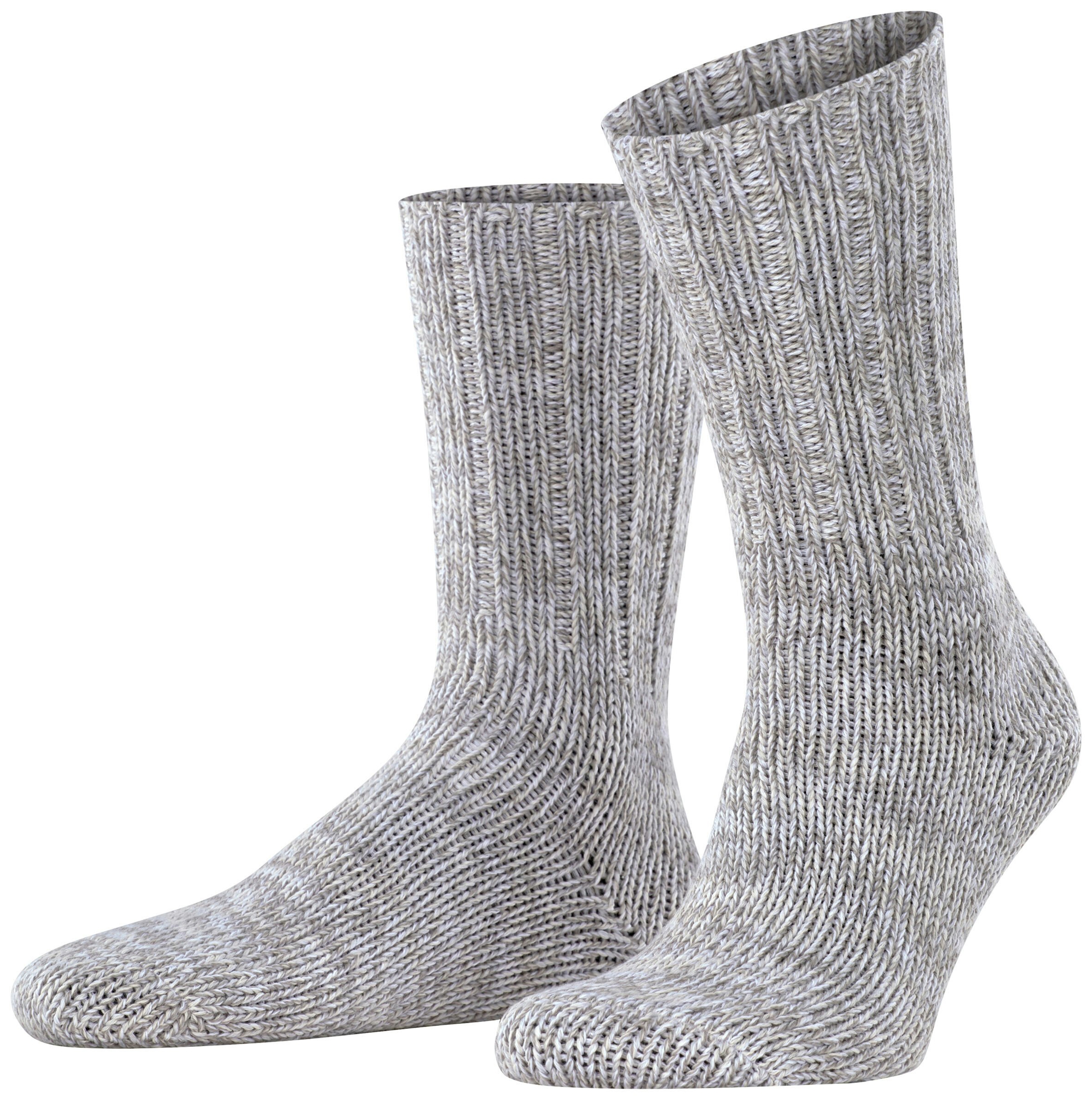 FALKE Heren Brooklyn Bootsokken Grey Metal