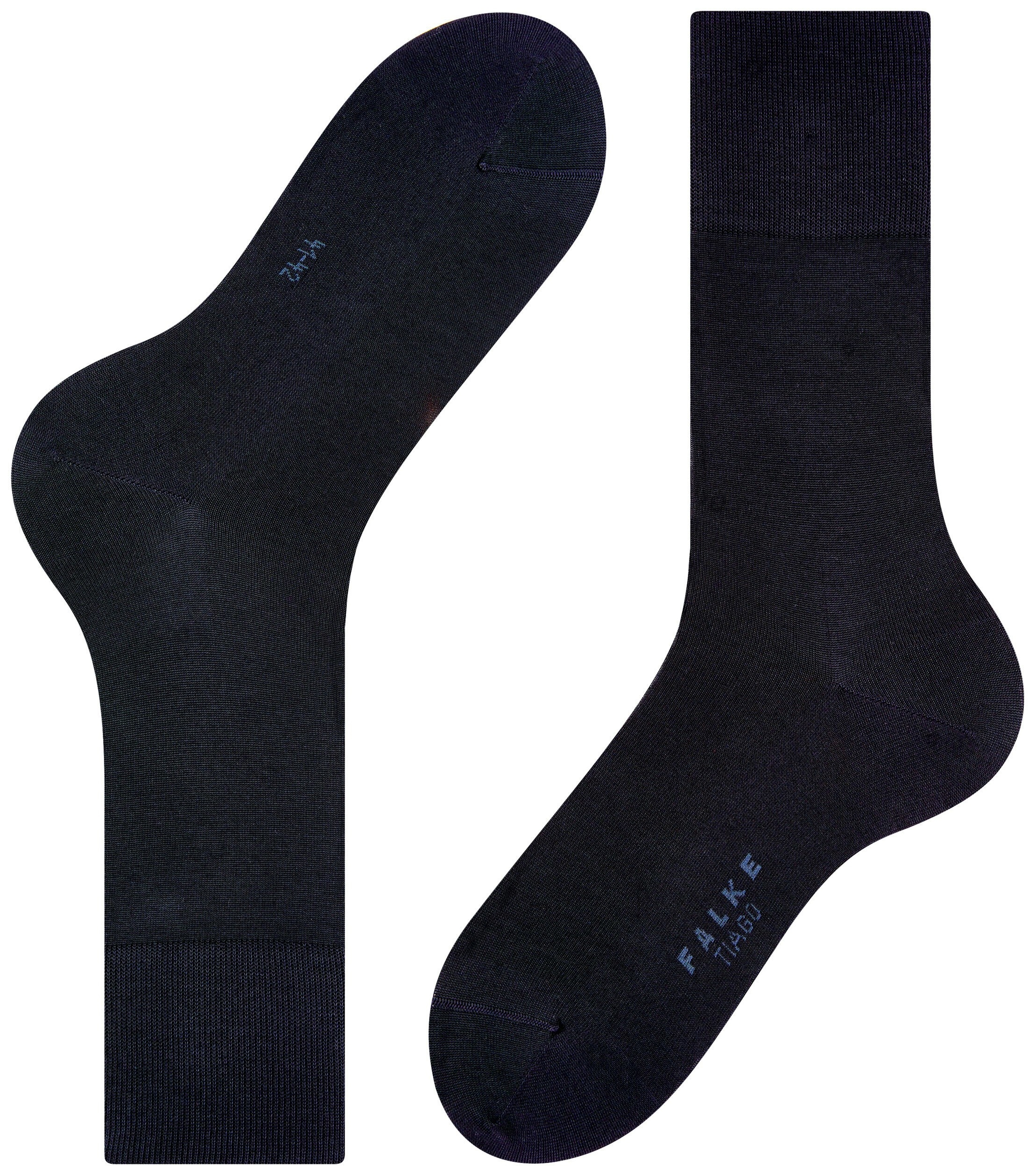FALKE Heren Tiago Sokken Dark Navy