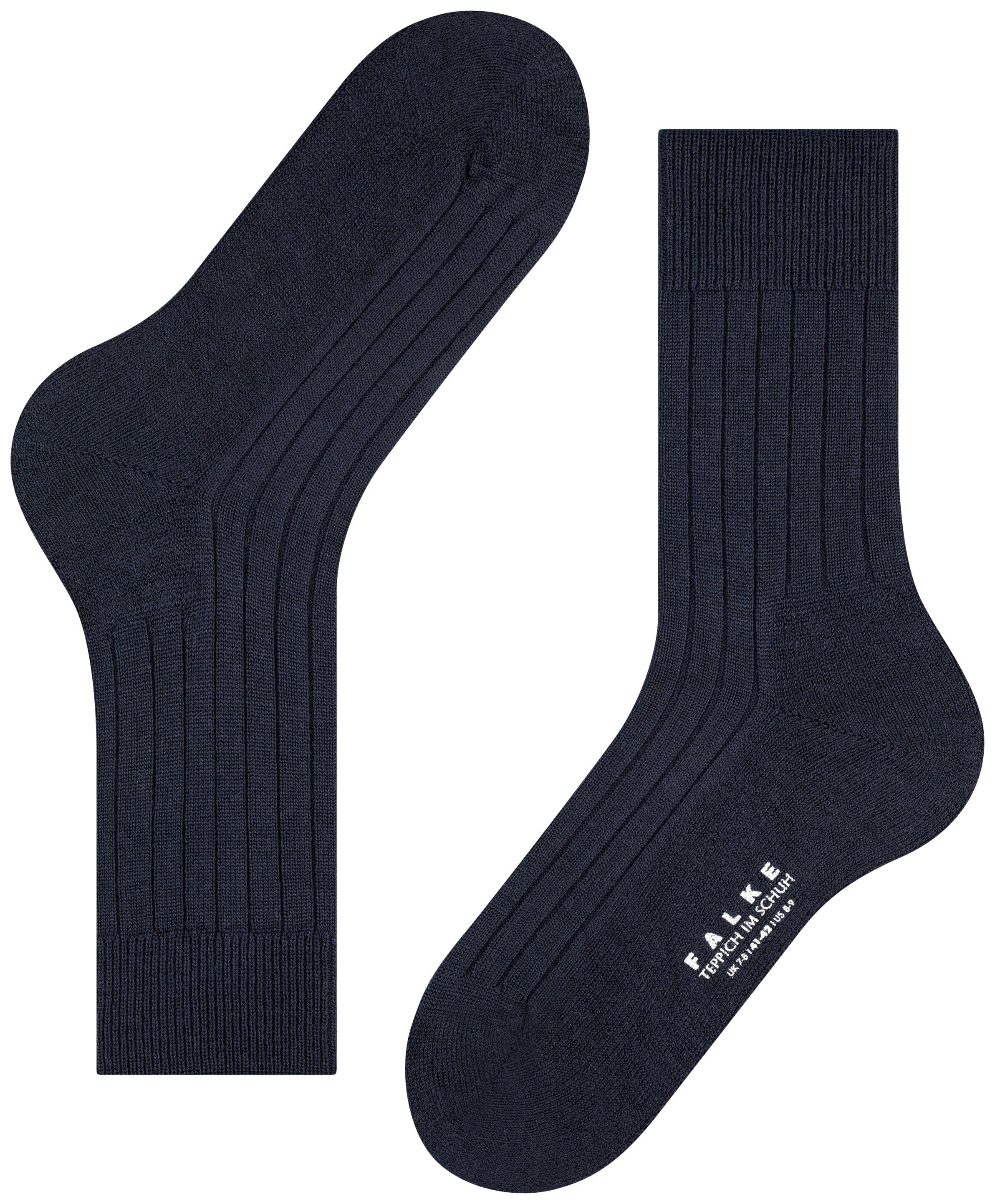 FALKE Heren Teppich im Schuh Sokken Blauw