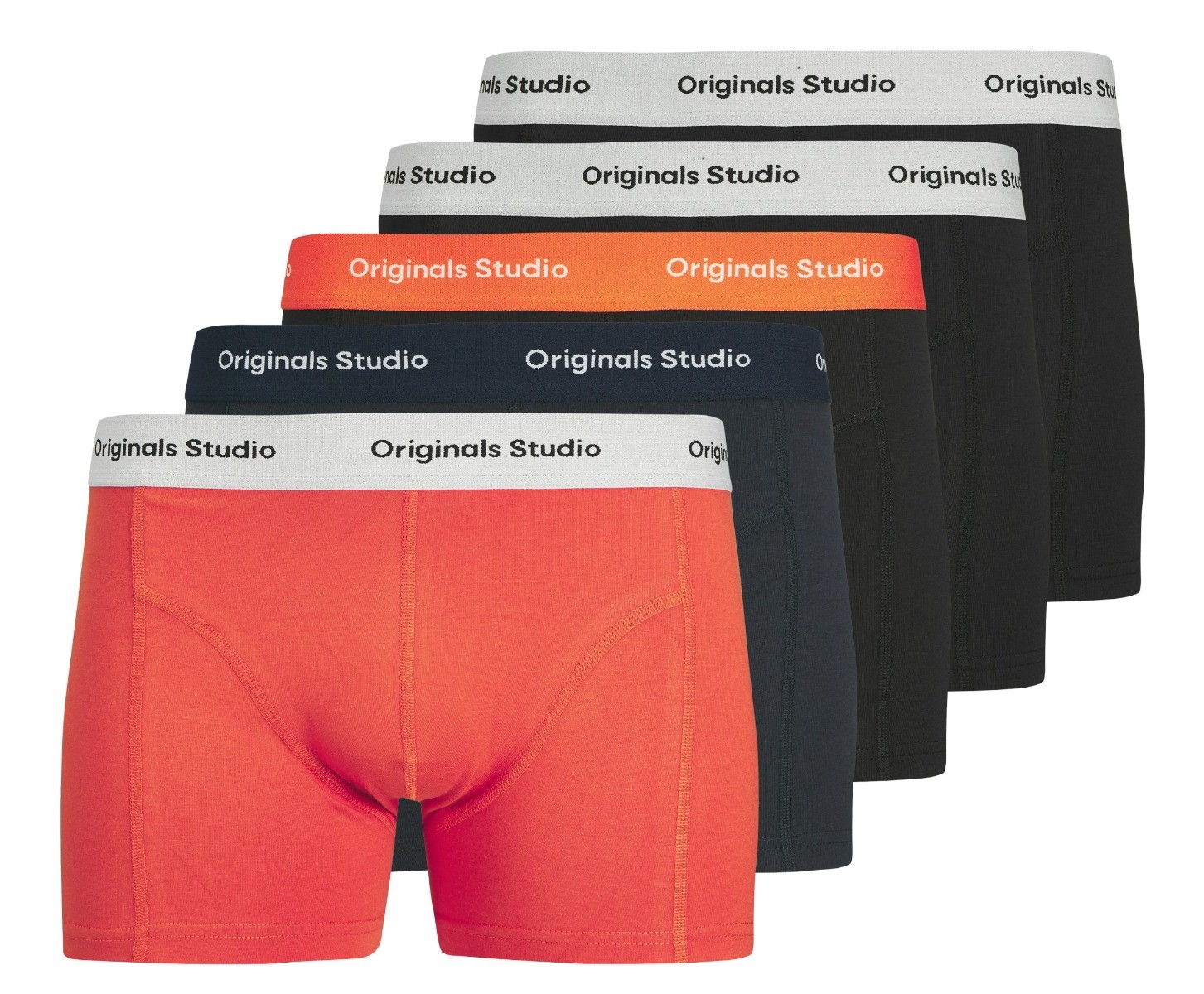Heren Jacvesterbro Boxershort 5-Pack Black