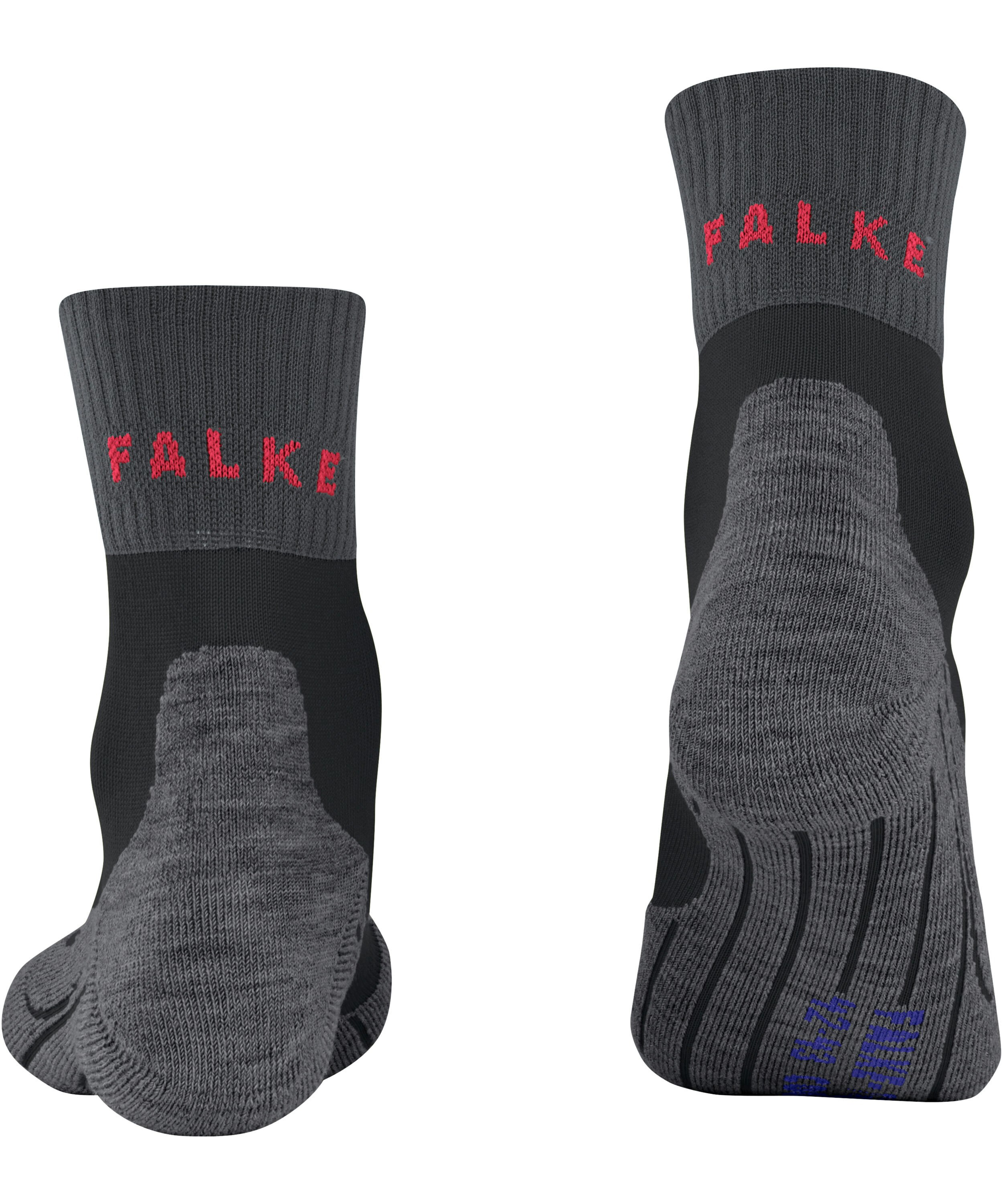 FALKE Heren TK2 Explore Cool Korte Sokken Zwart