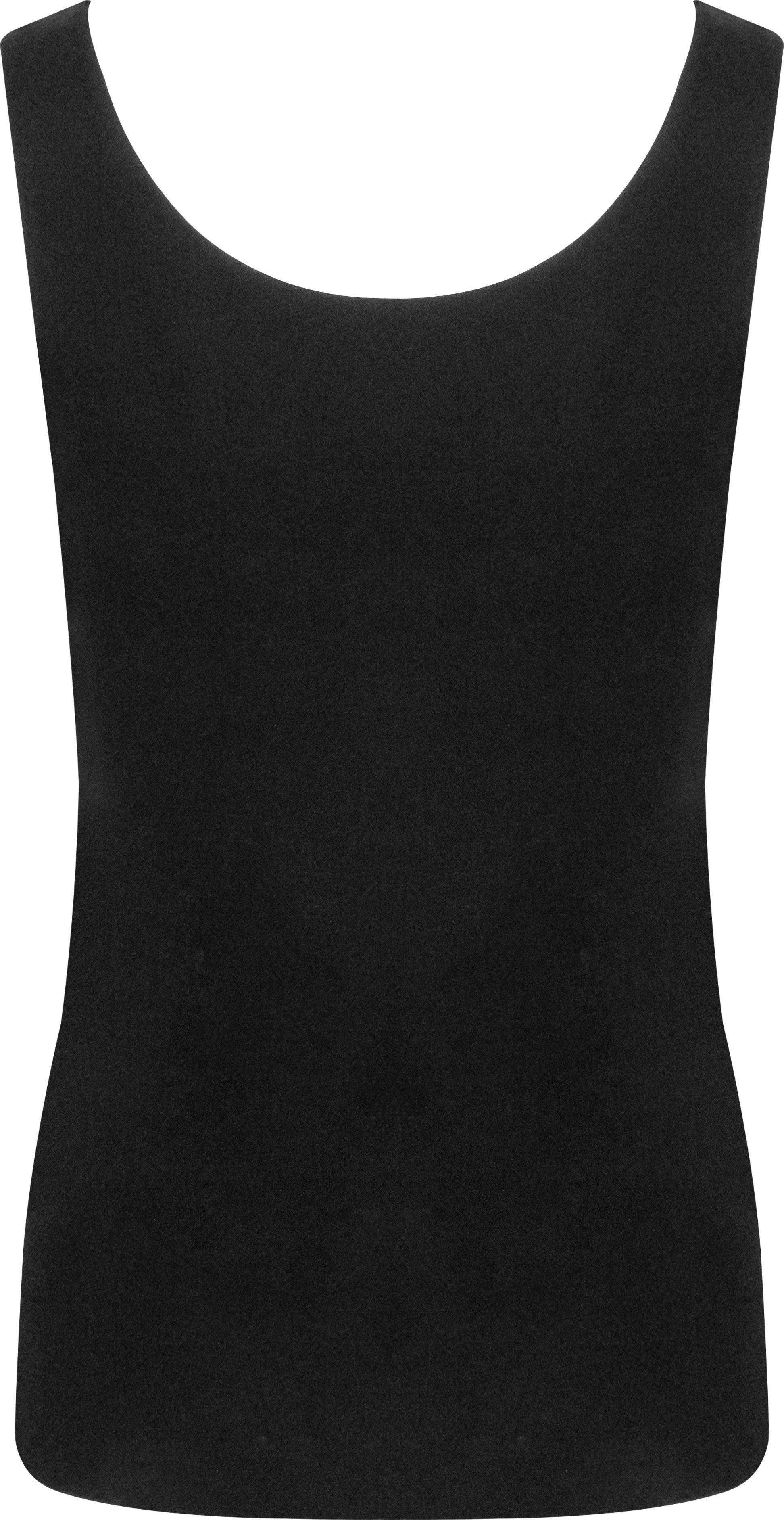 Dames Stay Warm Tanktop Black