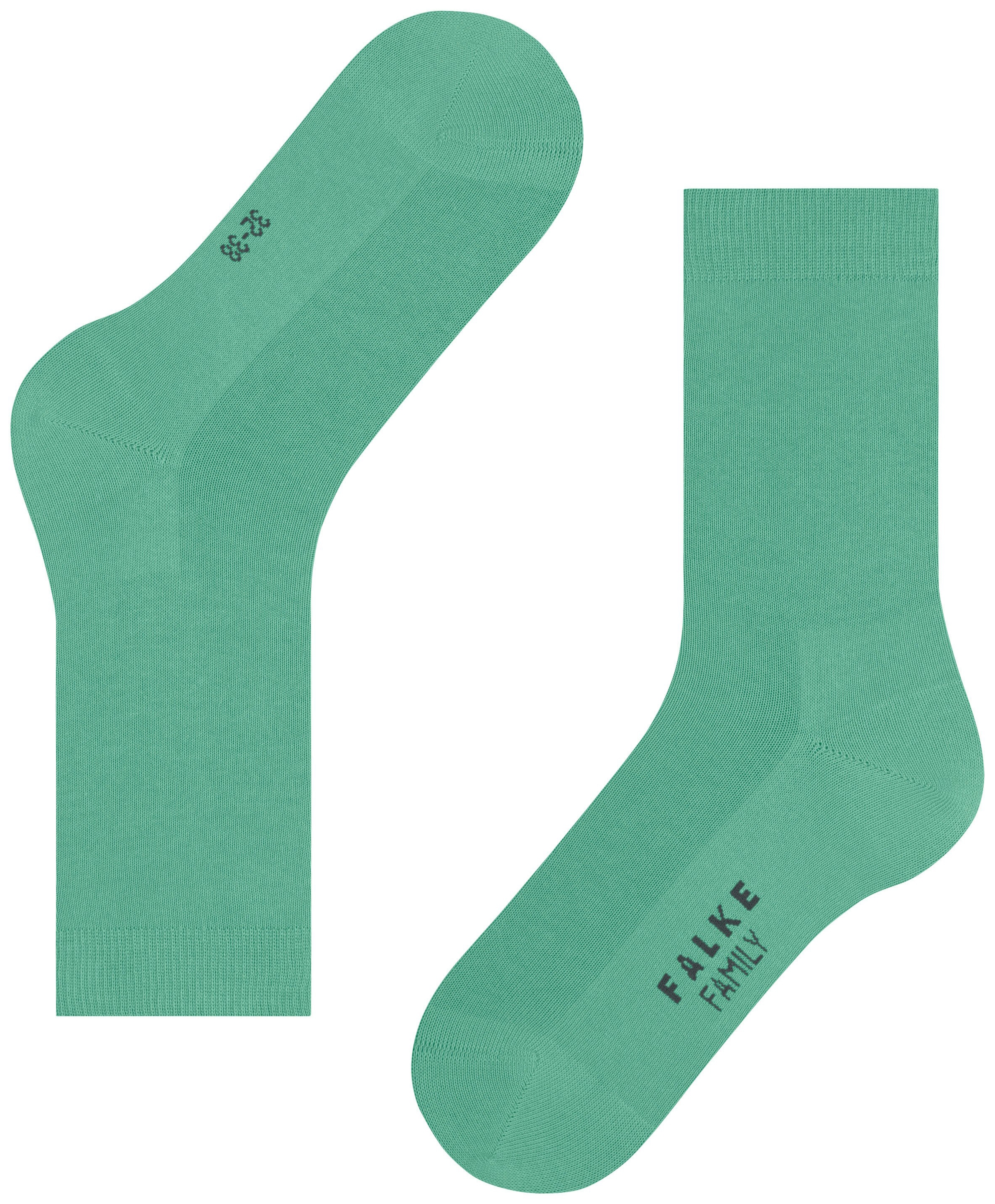 FALKE Dames Family Sokken Oceangreen