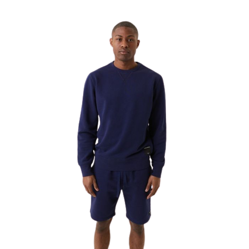 Heren Sweater Washed Out Blue