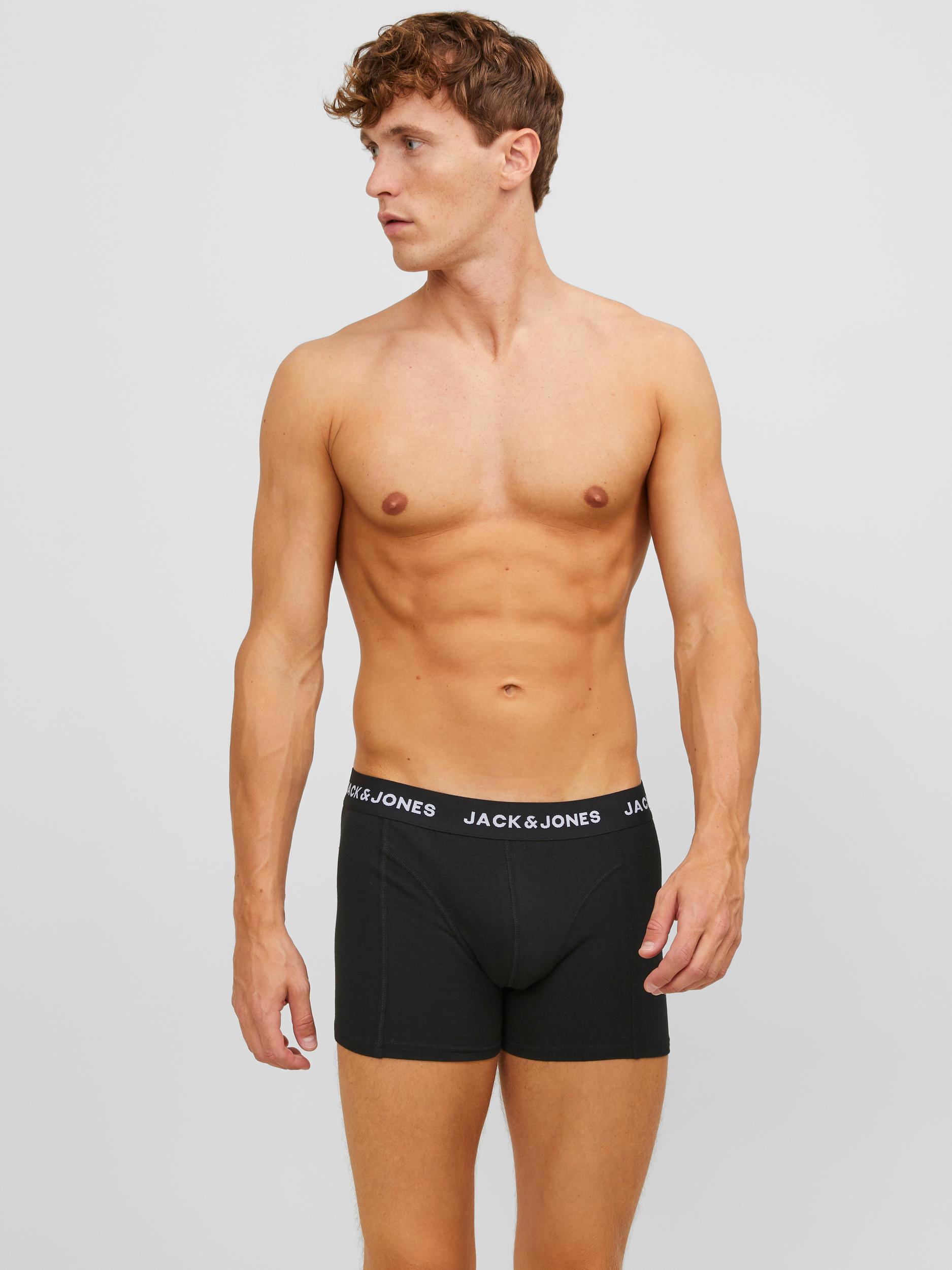 Jack&Jones Heren Jacflower Mix Trunks 3-Pack Blue Iolite