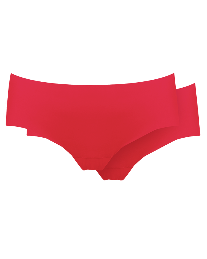 Dames Hipster 2-Pack Rood