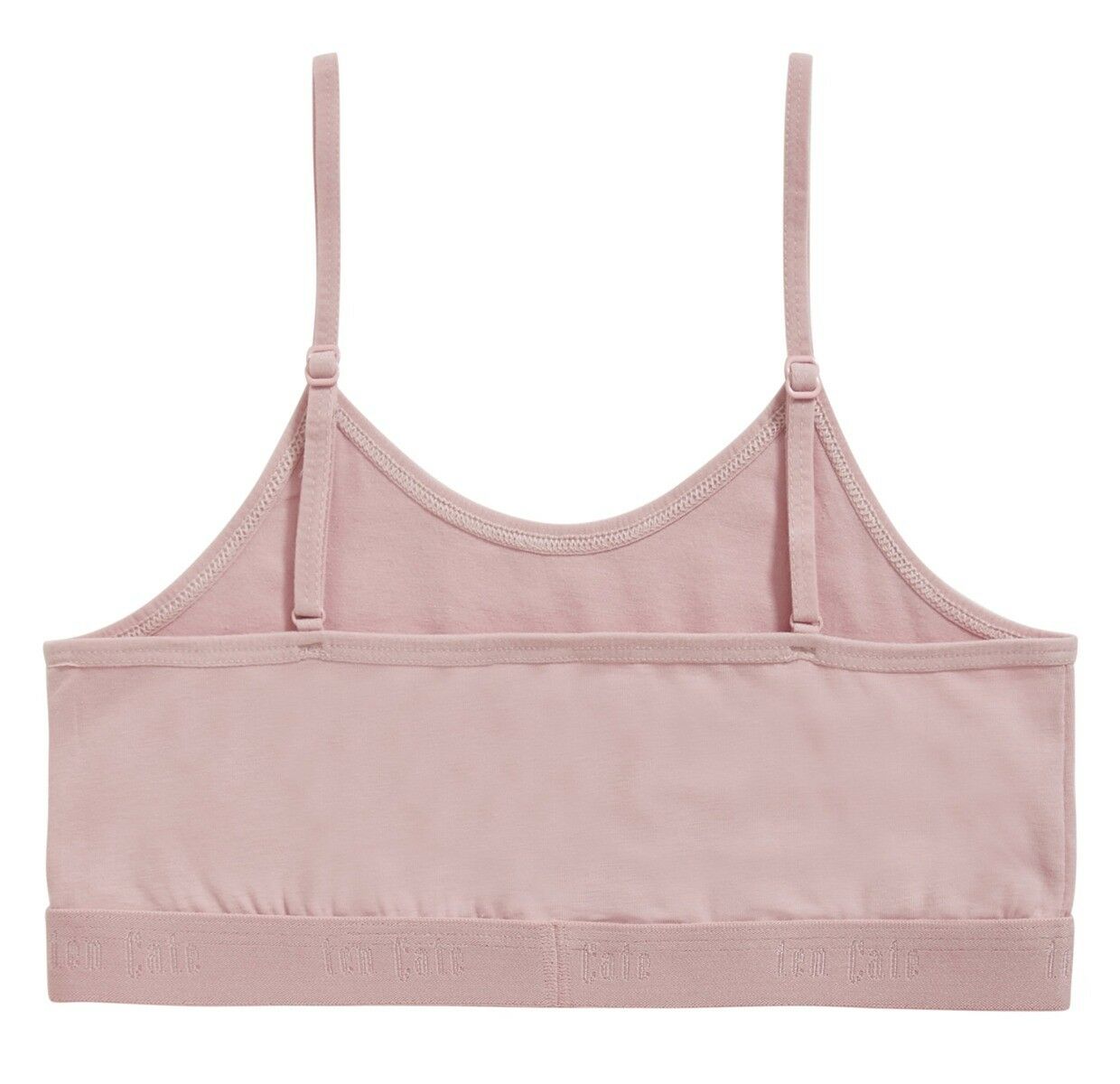 Basics Organic Cotton Stretch Meisjes Top Ash Pink