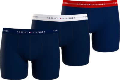 Heren Signature Essentials Boxer 3-Pack Brief Wit