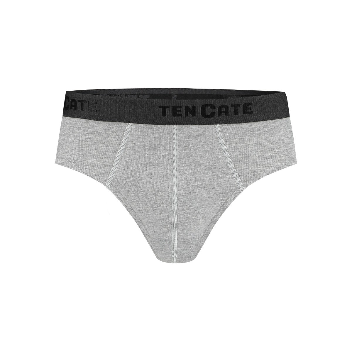 Basics Organic Cotton Stretch Heren Slip 2-Pack Grijs